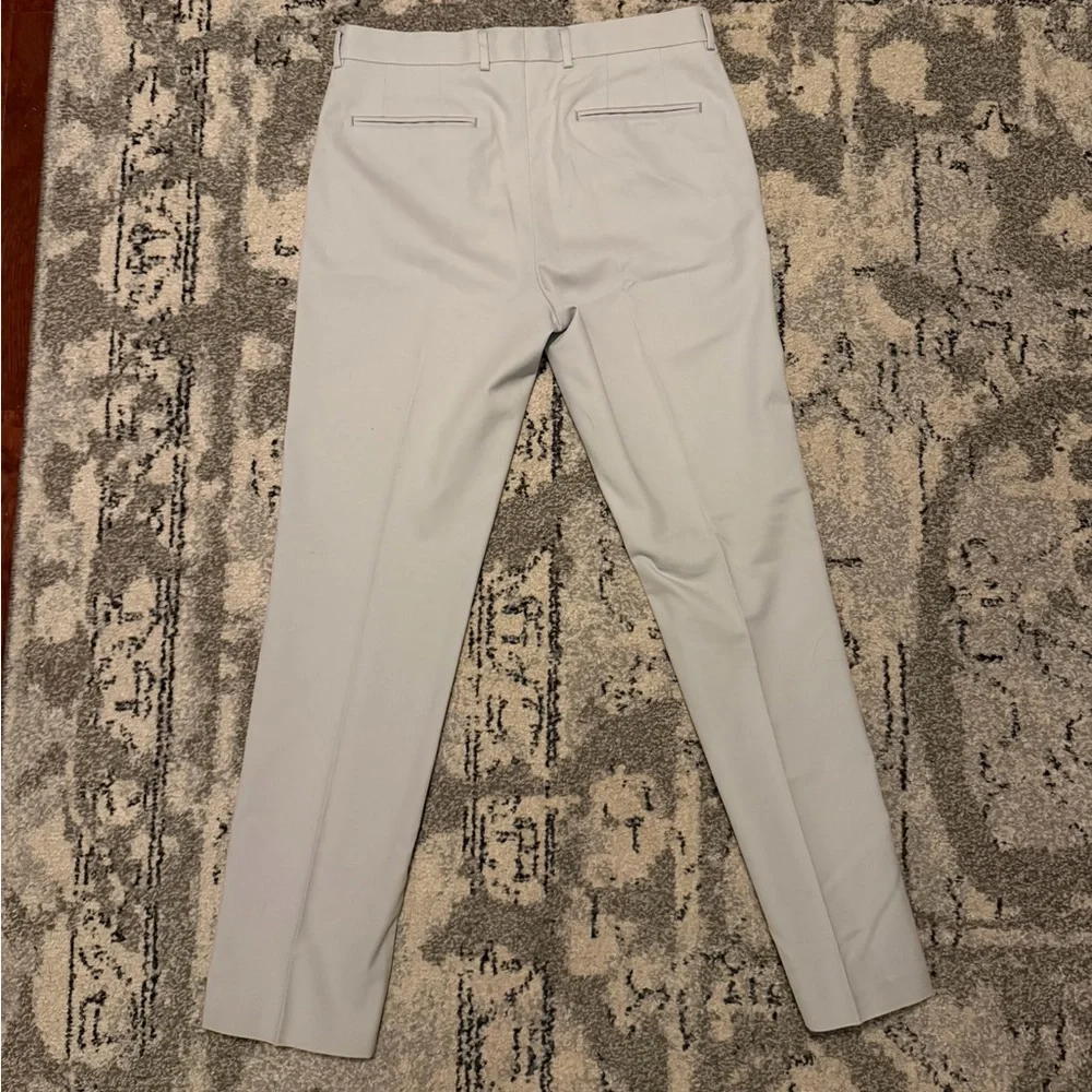 NWOT Charles Tyrwhitt Men’s Light Gray Dress Pants 34W 32L - Picture 5 of 5